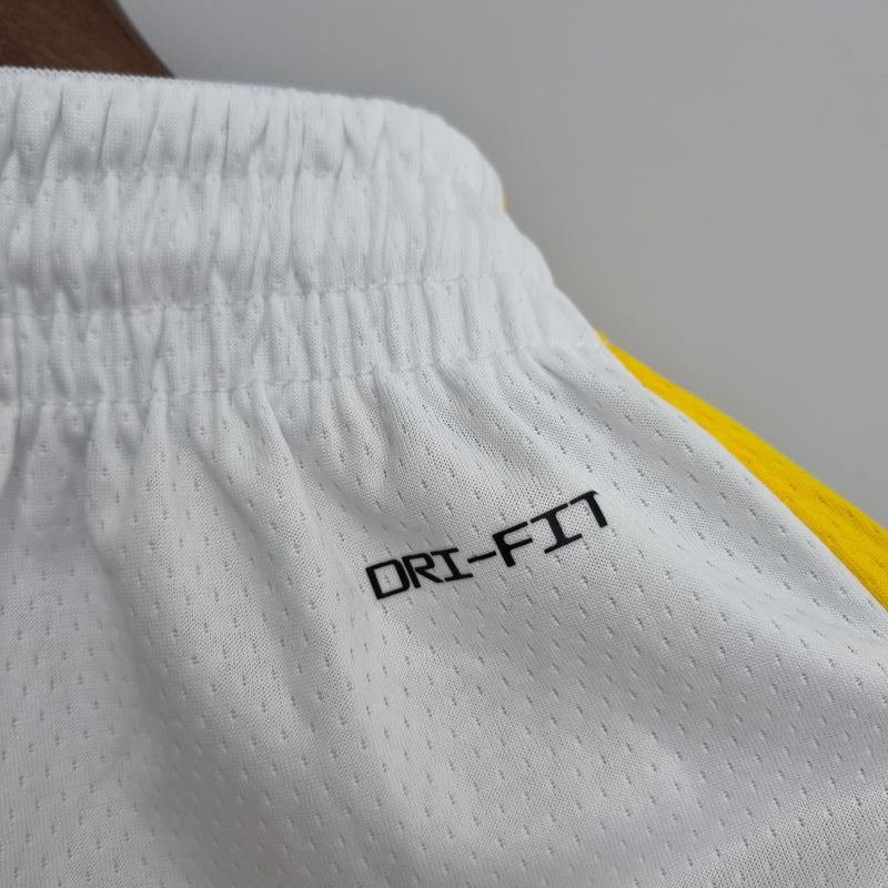 Shorts 75th Anniversary Golden State Warriors White NBA 