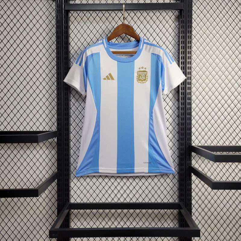 ARGENTINA WOMEN'S SHIRT 25/26 WHITE AND BLUE