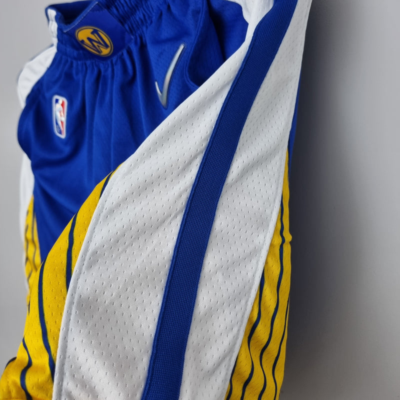 Short 75e anniversaire Golden State Warriors Bleu NBA