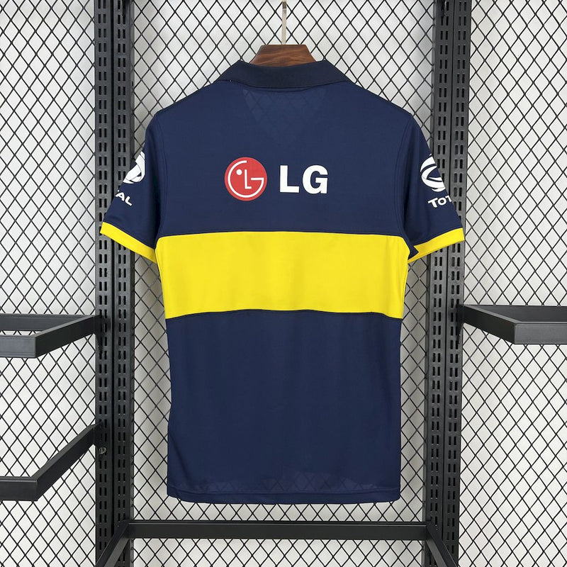 BOCA JUNIORS RETRO SHIRT 09/10 BLUE