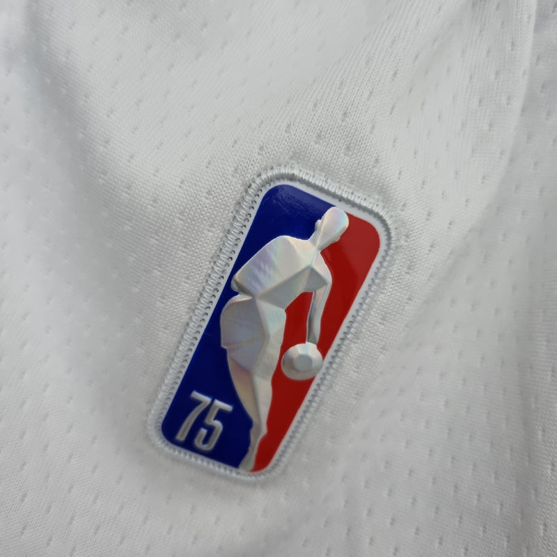 Shorts 75th Anniversary Golden State Warriors White NBA 