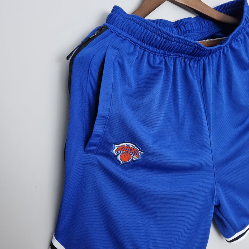 New York Knicks Blue NBA Shorts 