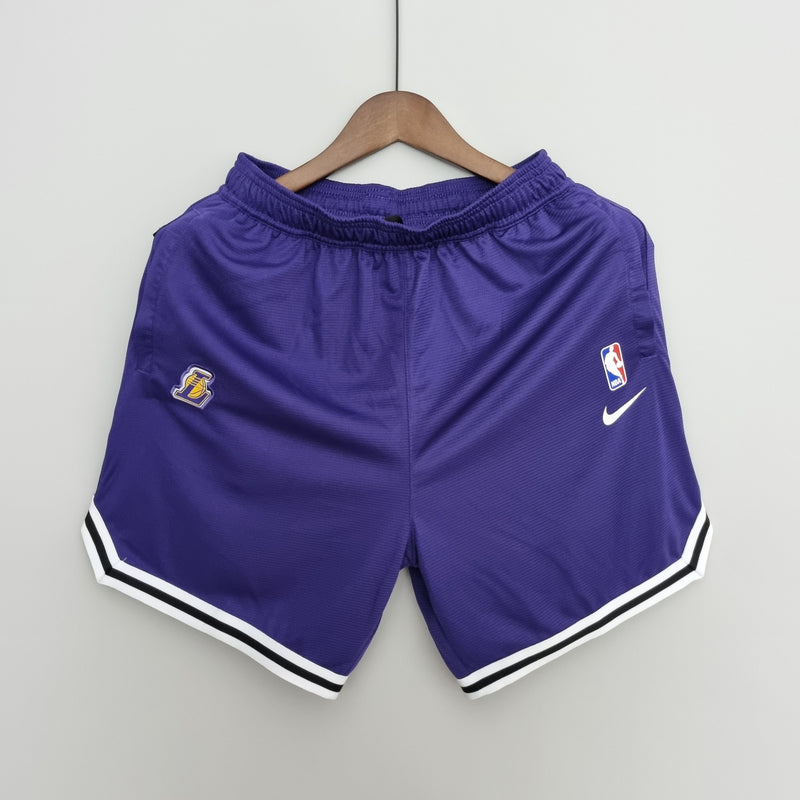 Los Angeles Lakers Purple NBA Shorts 