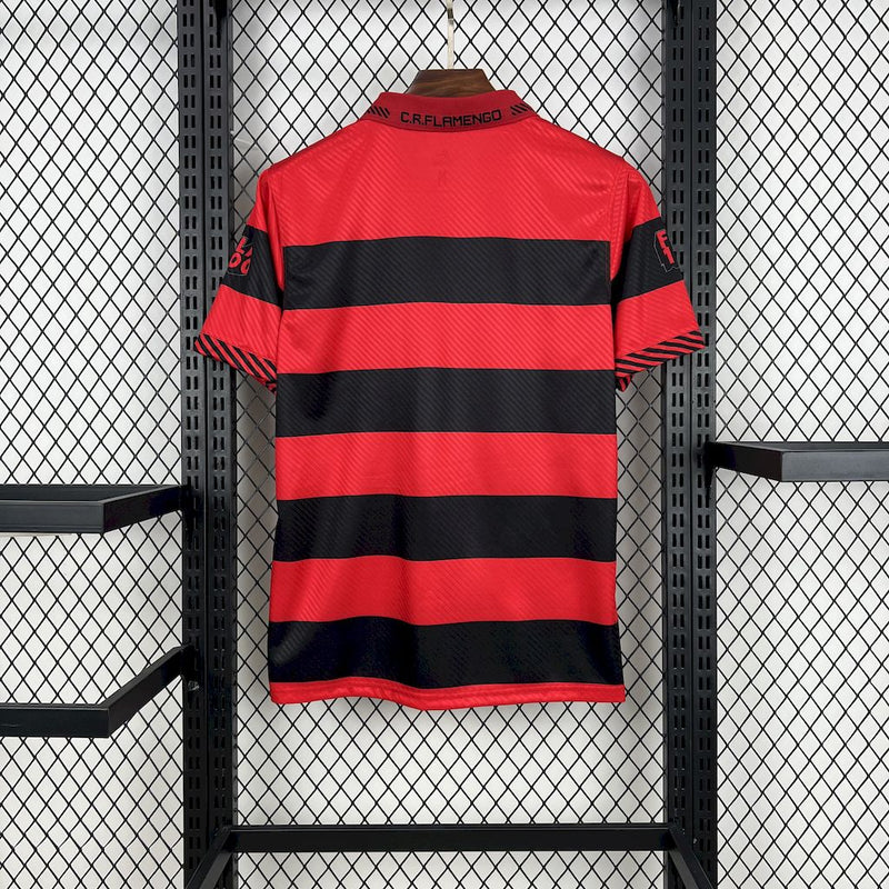 FLAMENGO RETRO SHIRT 95/96 RED AND BLACK 