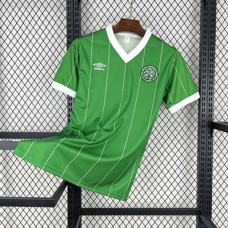CELTIC 85/86 RETRO SHIRT GREEN