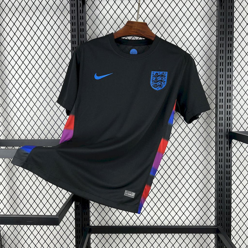 CAMISA DA SELEÇÃO DA INGLATERRA 25/26 PRETO
