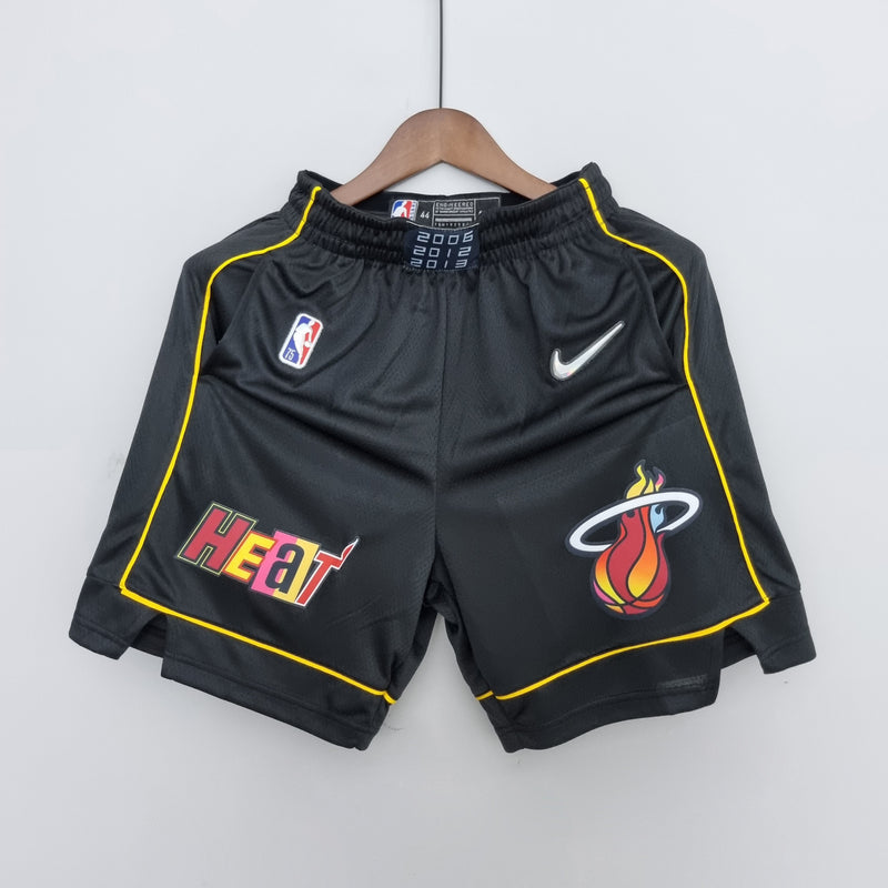 Shorts Miami Heat Urban Edition Black NBA 