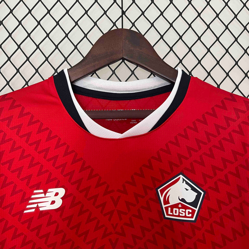 CAMISA DO LILLE 24/25 VERMELHO
