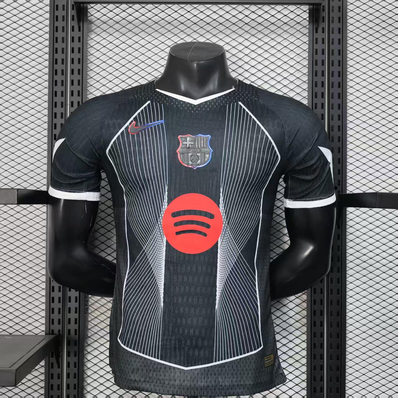 BARCELONA 25/26 PLAYER VERSION SHIRT BLACK